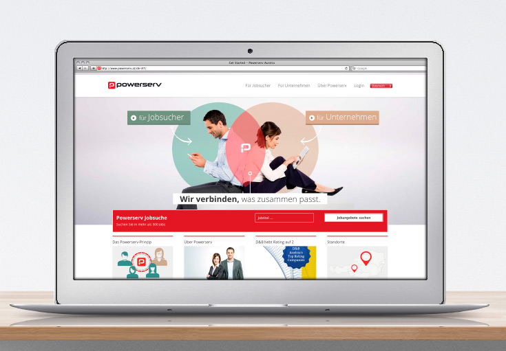 Webauftritt Personaldienstleister